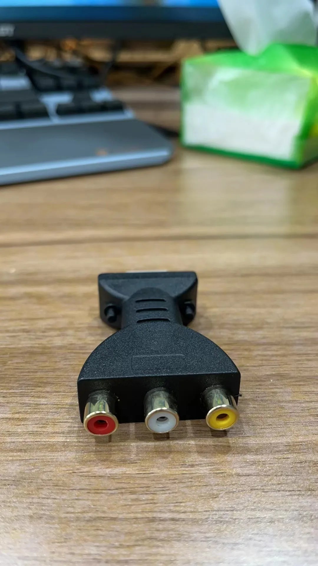 HD HDMI to AV Adapter Cable 3RCA Lotus Head Red White Yellow/Red Green Blue Converter HDMI to Audio Video