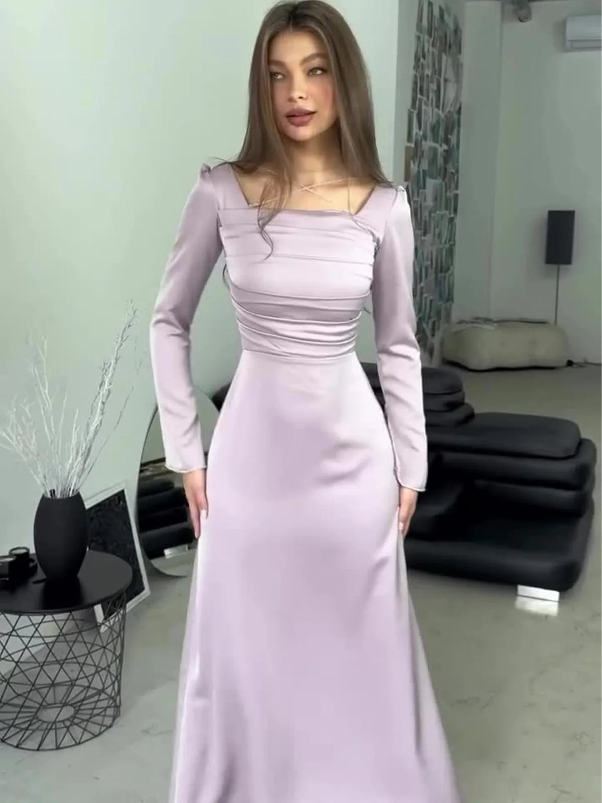 Eid Muslim Party Dress Satin Abaya for Women Slim Fit Lace-up Jalabiya Ramadan Long Dresses Woman Diamond Caftan Vestidos Largos