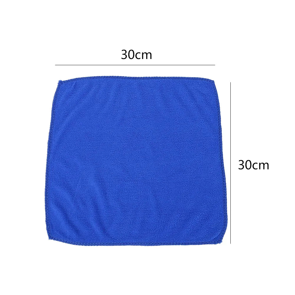 1-20Pcs Microfiber Towels Car Wash Drying Cloth Towel Household Cleaning Cloths Auto Detailing Polishing Cloth Home Clean Tools