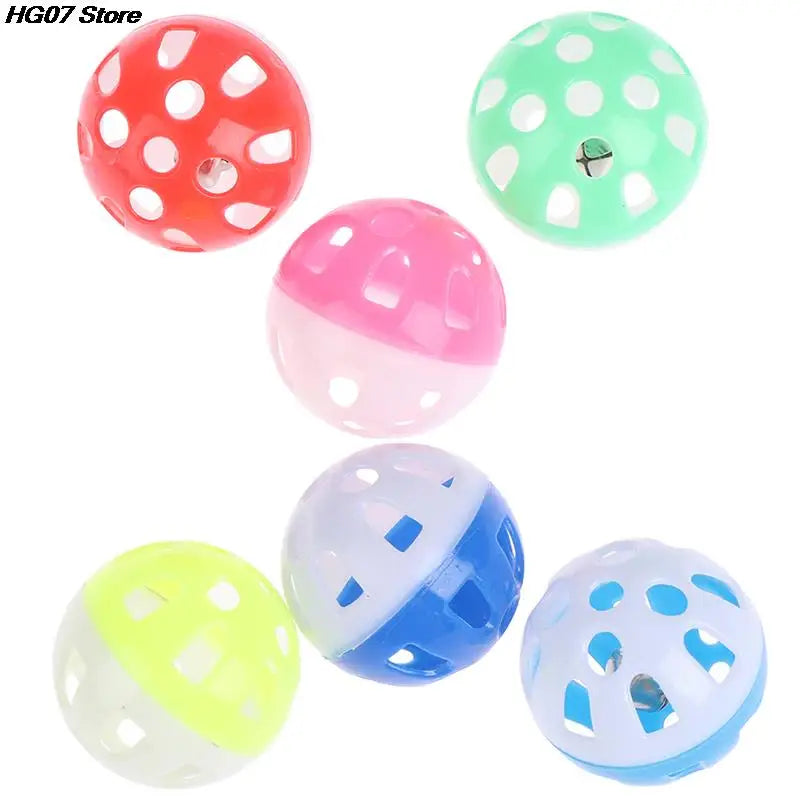 1pc 3.8cm Pet Parrot Toy Bird Hollow Bell Ball For birds Chew Fun Cage Toys hot