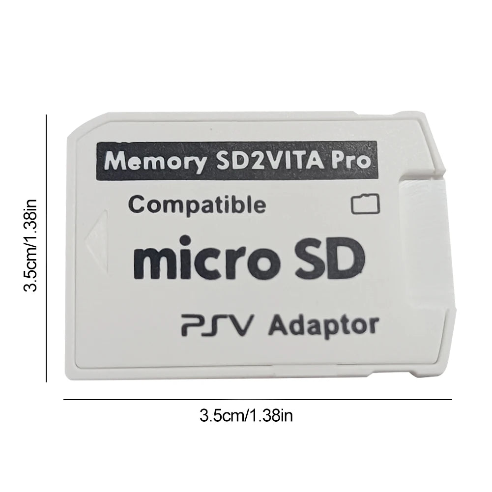SD2VITA Version 6.0  Memory Card Adapter for PS Vita Henkaku 3.65 Micro-Secure Digital Memory Card Holder Game Accessories
