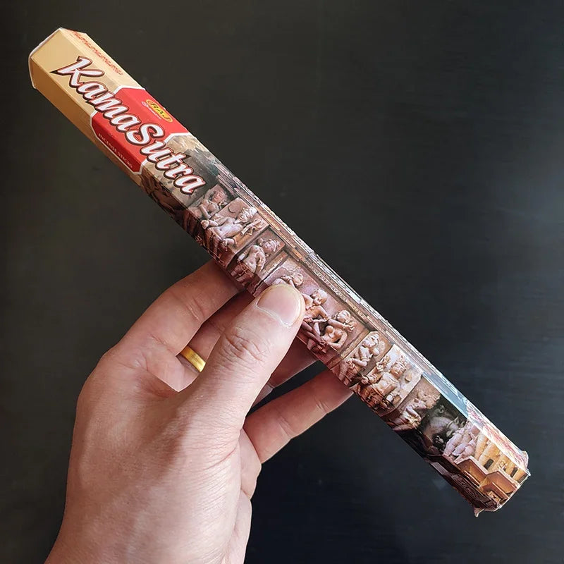 1 Box Natural Sandalwood Indian Incense Sticks 20sticks White Sage Jamine Scents for Home Fragrance Spa Meditaion Aromatherapy