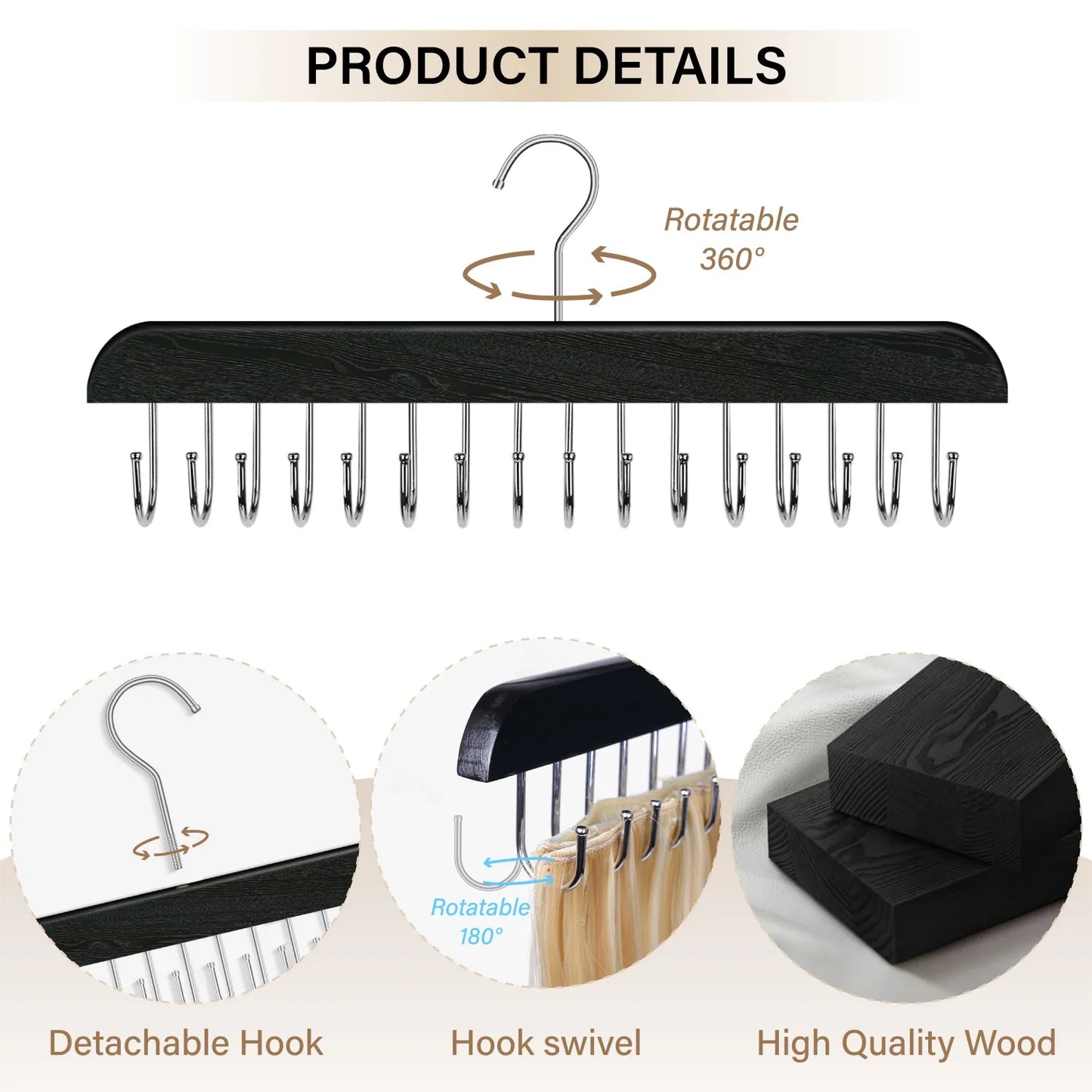 Leeons Hair Extension Holder For Hair Extensions Hanger Braid Rack Organizer Hair Extension Holder For Washing In Shower