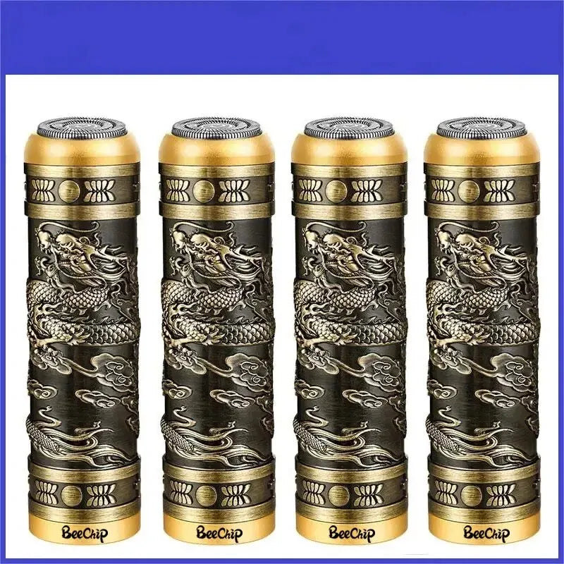 Dragon Head Shaver For Men Mini Razor Portable Shaver USB Charging Dragon Pattern Car Razor Easy to Carry Durable