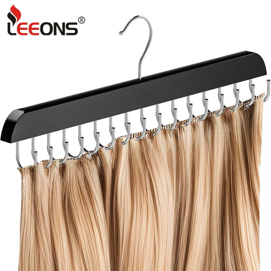 Leeons Hair Extension Holder For Hair Extensions Hanger Braid Rack Organizer Hair Extension Holder For Washing In Shower