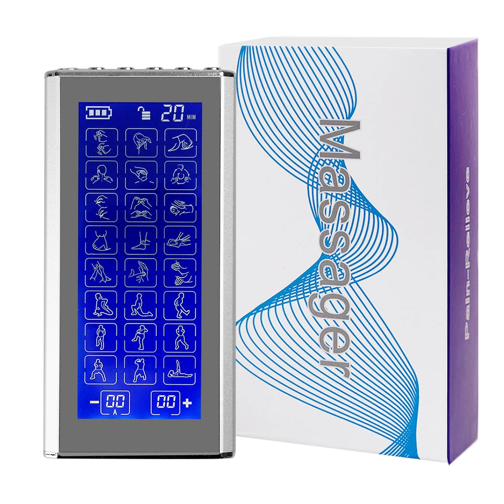 Eletric EMS tens Professional Physiotherapy Body Massager Pulse Muscle Stimulator Electrostimulation Massage Therapy Products