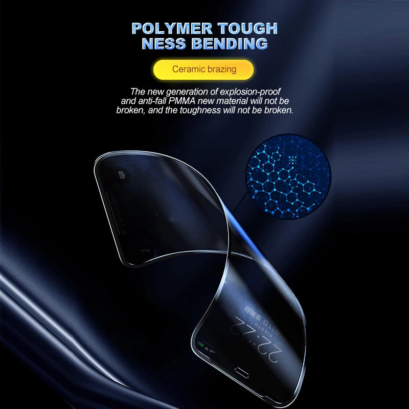 2Pcs Soft Ceramic Tempered Film For iPhone 13 11 12 14 Pro Max Mini Screen Protector XS XR X 8 7 6 6S Plus SE Phone Accessories