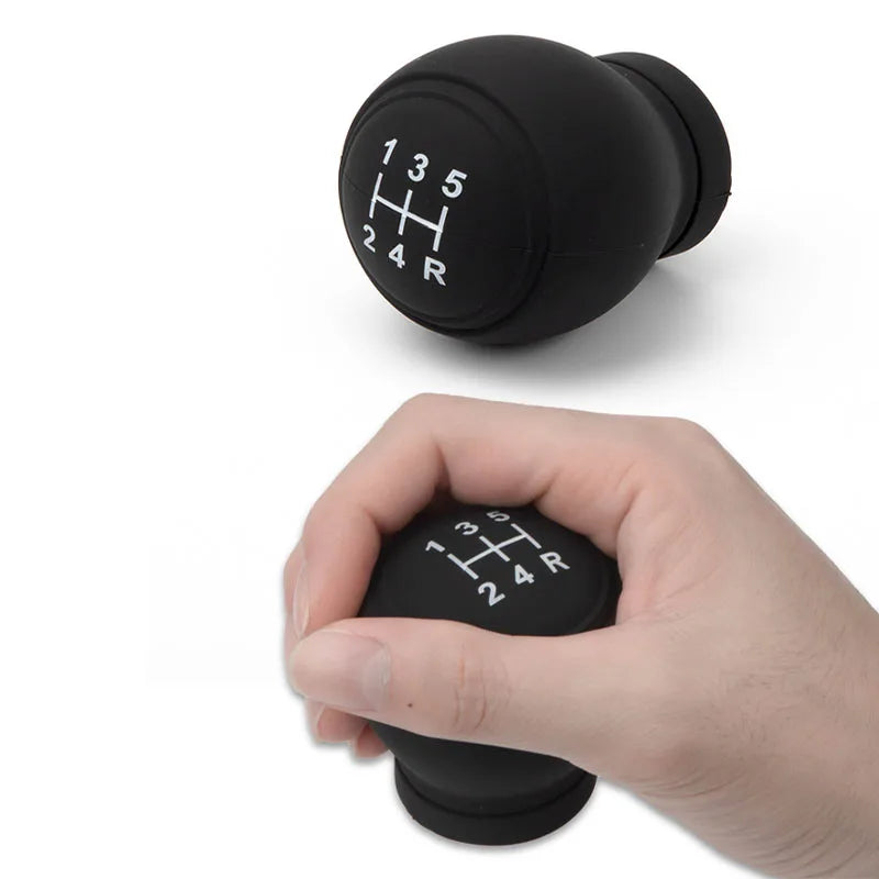 Gear Shift Knob Silicone Cover Gear Rod Protector Dustproof WaterProof Lever Handle Skin Nonslip Manual Shifter Universal