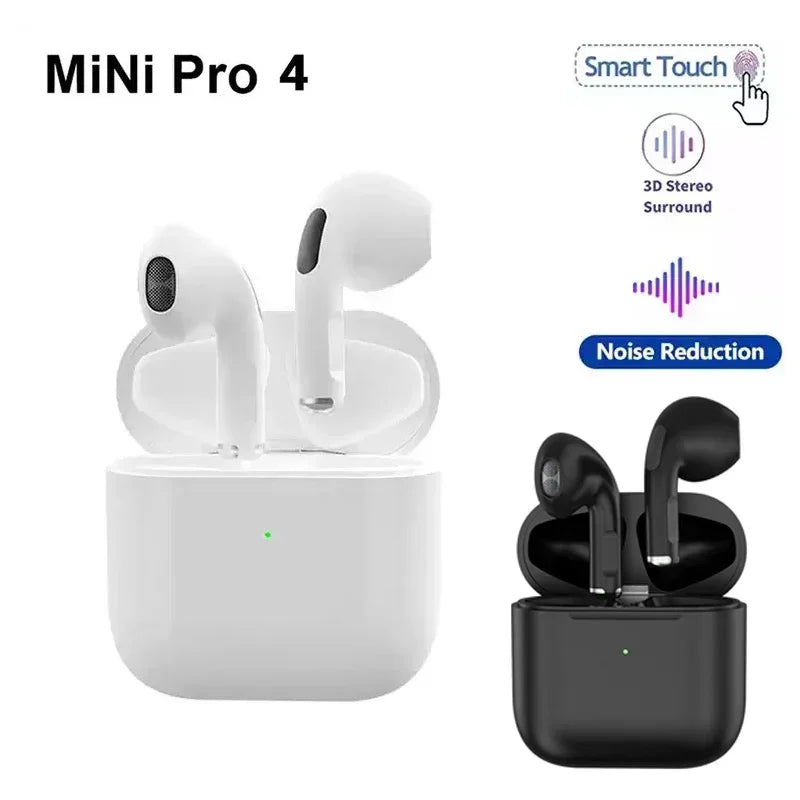 Air Pro4 Wireless Headset Dual Earphones Extra Long Standby for Genshin Impact PlayerUnknown's Battlegrounds Game Accessories