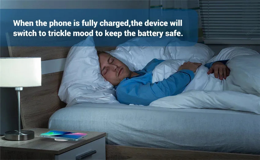 100W Magnetic Wireless Charger Pad For iPhone 16 15 14 13 12 Pro Max Mini Induction Fast Wireless Charging Dock Station Charger