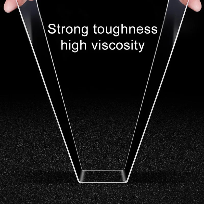 Nano Double sided Adhesive Tape Extra Strong Waterproof Transparent Traceless Tape Thickened Reusable Decorative Tape Home Tools