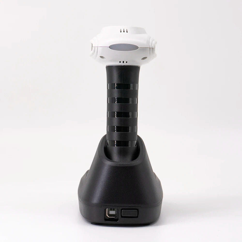 Wireless Handheld 2D Bluetooth Barcode Scanner PDF417 Data Matrix QR Code Reader with LCD Screen Display Image Logistic Reader