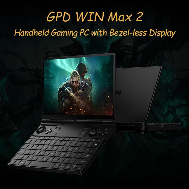 GPD WIN Max 2 2025 10.1 Inch AMD AI 9 HX 370/8840U Windows11 Gaming PC Laptop Notebook Portable Game Computer 64GB RAM 2TB Nvme