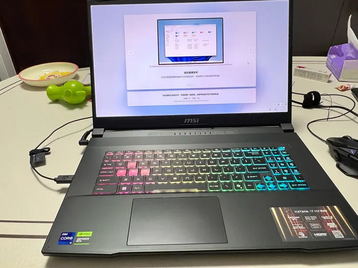 2025 MSI Katana 17 HX Gaming Laptop 17.3 Inch 2.5K QHD 240Hz IPS Screen Netbook i9-14900HX 32GB 2TB RTX5060 Notebook Computer PC