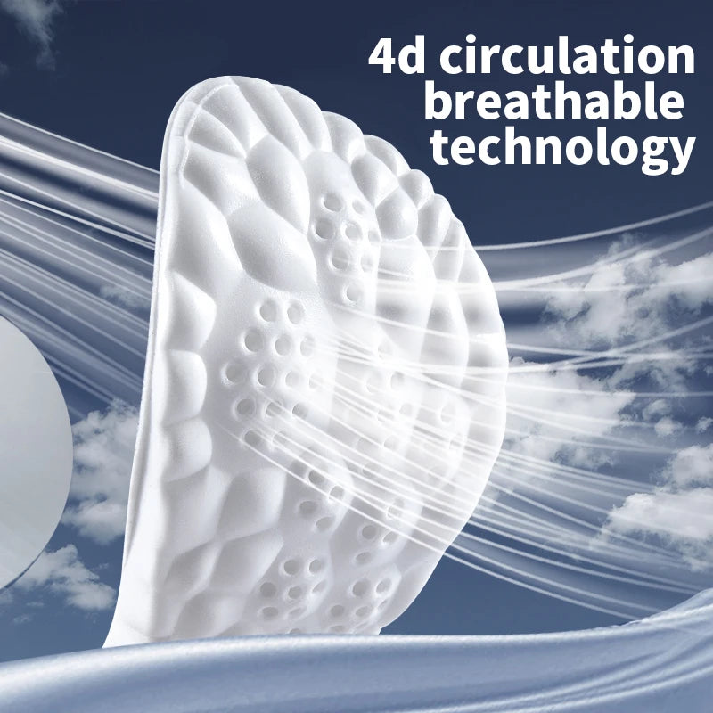 4D Insoles Soft Breathable