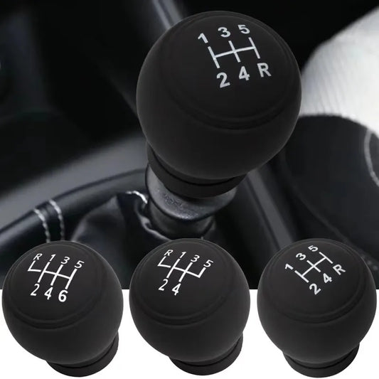Gear Shift Knob Silicone Cover Gear Rod Protector Dustproof WaterProof Lever Handle Skin Nonslip Manual Shifter Universal