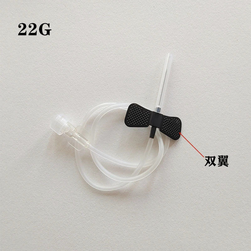 Disposable Needle Sterile Scalp Vein Set 21G 23G 25G Pet Medical Double Wings for Infusion Set