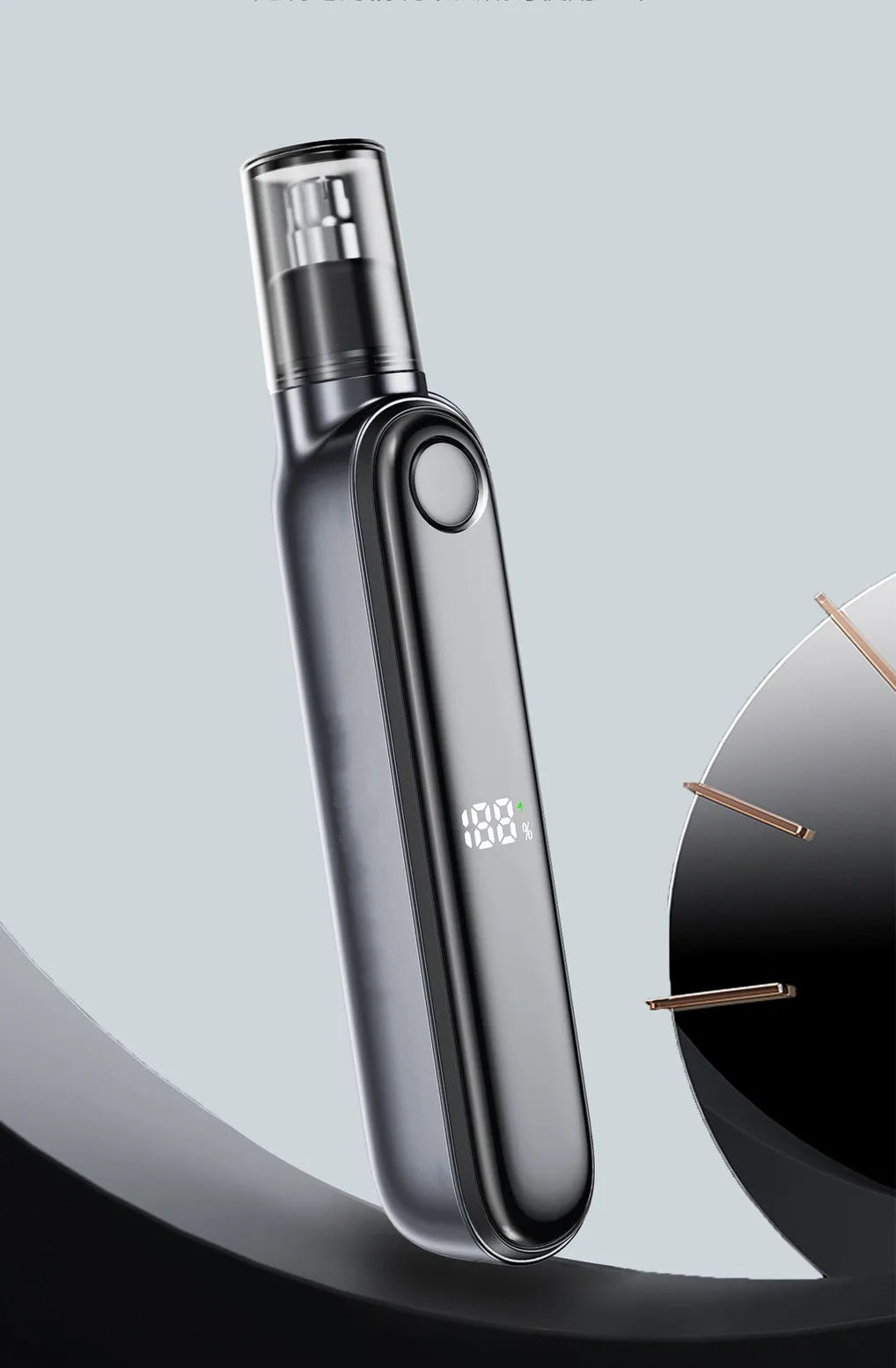 2024 New Xiaomi Mijia Nose Hair Trimmer USB Charging LED Display High Quality Electric Portable Men Mini Nose Hair Clipper