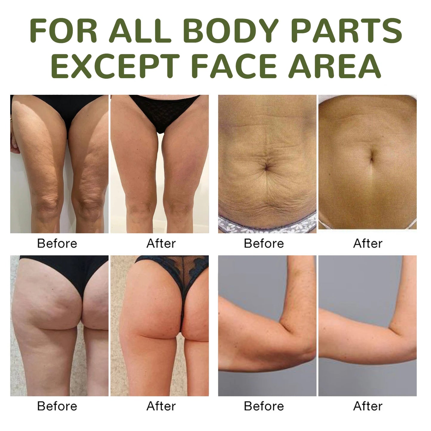 OceAura Green Coffee Bean Firming Body Cream Moisten the Skin Cream Caffeine Body Lotion Moisturizer To Firm Tighten Skin