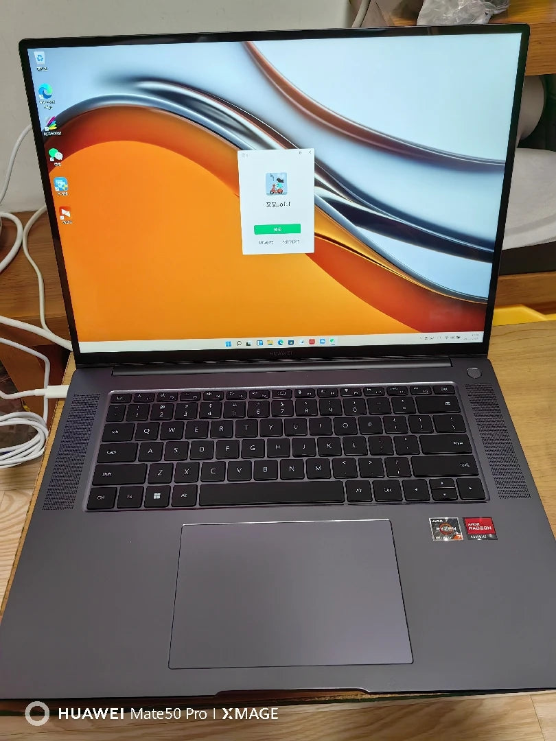 HUAWEI MateBook 16 Laptop AMD Ryzen R5-5600H/R7-5800H 16GB 512GB Notebook Radeon Graphics 16-inch 2.5K Eye Protection Computer
