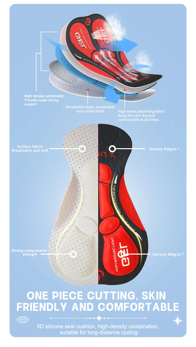 X-TIGER Autumn and winter warm windproof fleece cycling trousers 0-15 degrees bib men's trousers road bike cycling