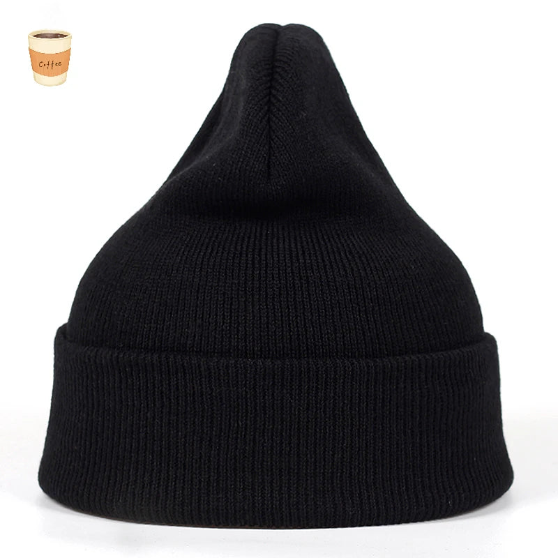 1pcs New West Beach Gangsta THUG LIFE Winter Warm Fashion Beanies Knitted Bonnet Skullies Caps Hip Hop Gorros Knit Hat Bonnets