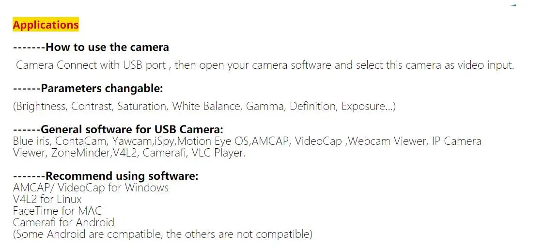 GXIVISION 16MP Ultra HD USB Camera,IMX298,Driver Free,MJPG 4656x 3496 10fps,Case Webcam With CS lens, Document Scanner