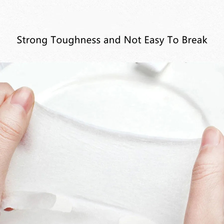 100PCS DIY Compressed Facial Mask: Disposable Non-woven Facial Mask with the Characteristics of Being Extremely Easy to Carry