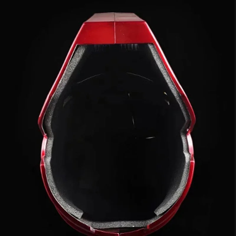 New 1:1 Marvel Iron Man Electric Helmet Multi Piece Manual Opening Helmet Model Luminous Adult And Children's Toy Gift