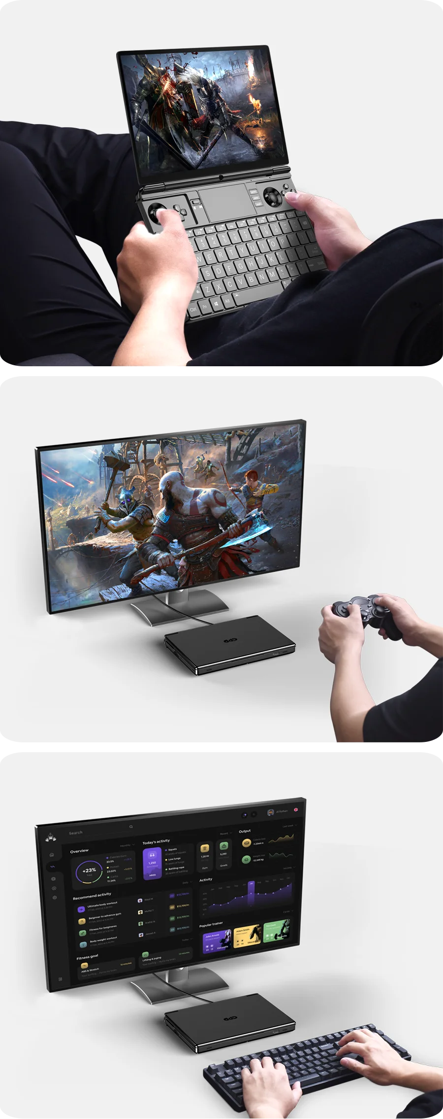 New 2025 version! GPD WIN Max 2 10.1 Inch Handheld AMD AI 9 HX 370 64GB RAM 2TB SSD Mini Laptop Computer for business