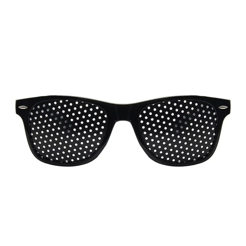 Anti-myopia Astigmatism Glasses With Holes Vision Correction Fatigue Pin Hole Glasses For Men Women Eyesight Improvement Natural