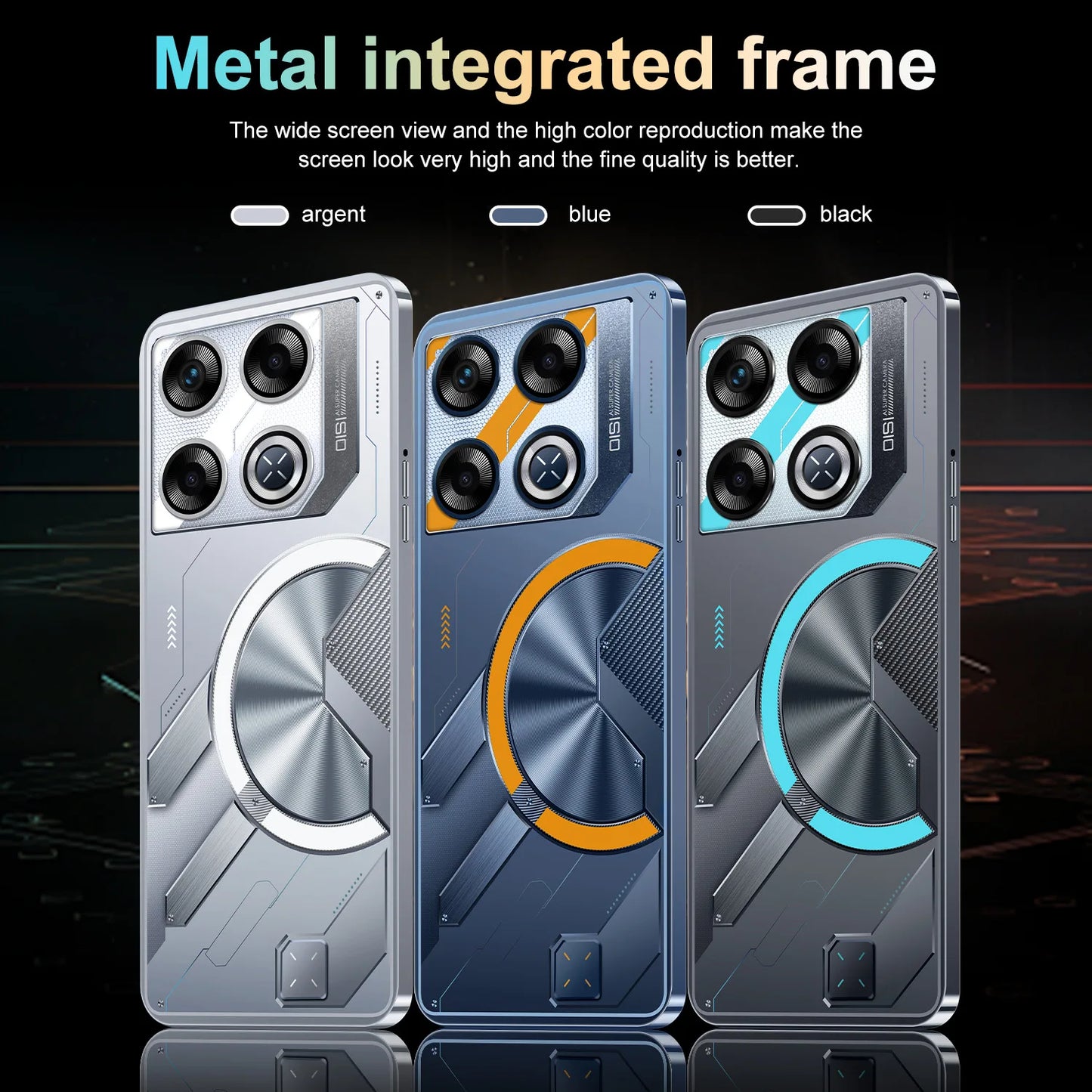 Hot Selling Mobile Phone GT20 Pro 7.3-inch HD Large Screen Smartphone Android Versão Global Original Phone Cheap