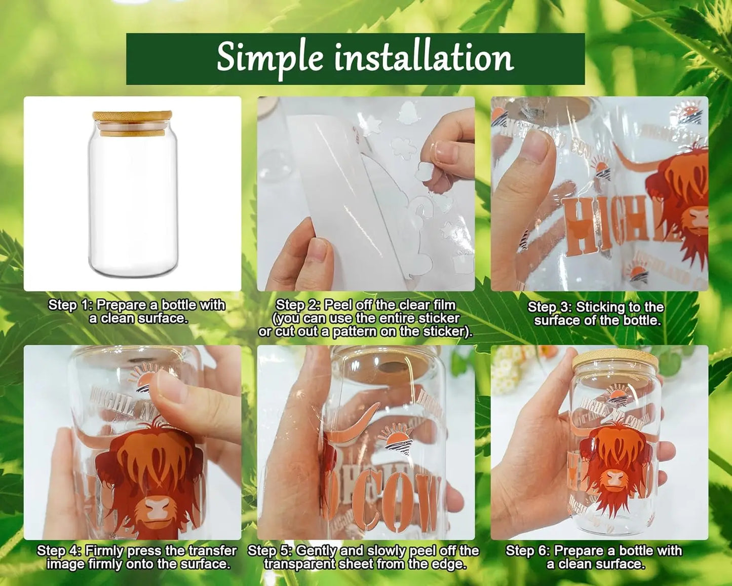 Miniso Japanese Animation UV DTF Cup Wrap Cartoon Cute Transfer Stickers Decal for 16oz Libbey DIY Waterproof Sticker