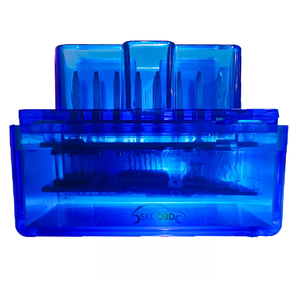 Latest Version Mini ELM327 V1.5 for IOS Android Bluetooth 5.1 Auto  Scanner OBD2 Black 2PCB Car ELM 327 Tester Diagnostic Tool