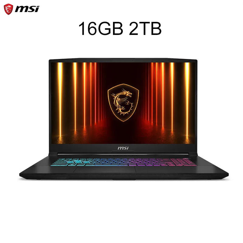 2025 MSI Katana 17 HX Gaming Laptop 17.3 Inch 2.5K QHD 240Hz IPS Screen Netbook i9-14900HX 32GB 2TB RTX5060 Notebook Computer PC