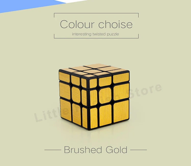 [Picube] MoYu MeiLong Mirror 3x3 Magic Cube Puzzle Silver Gold Stickers Speed Cubes Professional Learning Toys For Children Gift