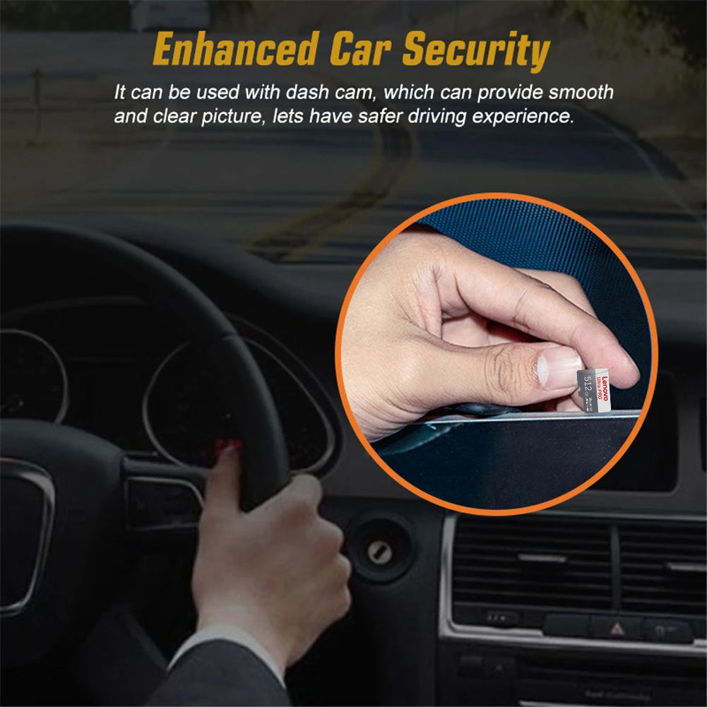 Lenovo 2TB SD Memory Card 1TB 512GB SD Card 256GB Ultra-fast Transfer Micro TF SD Card 128GB Cartao De Memoria For Phone PC