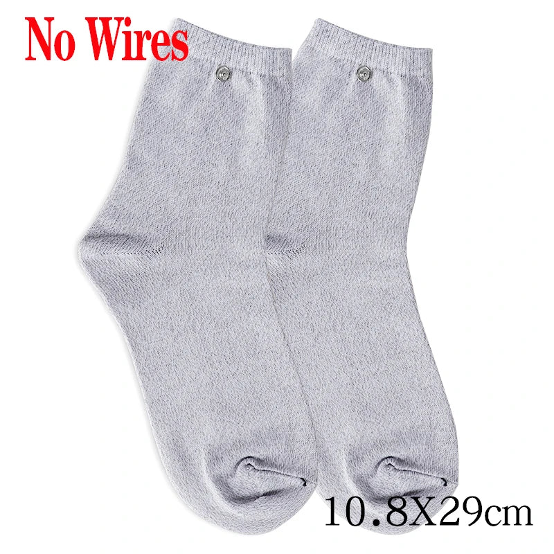 2 Way Electrode Wire Gloves 2.5mm Cable EMS Muscle Stimulator Electrode Pads TENS Unit Massage Machine Lead Wire Replacement