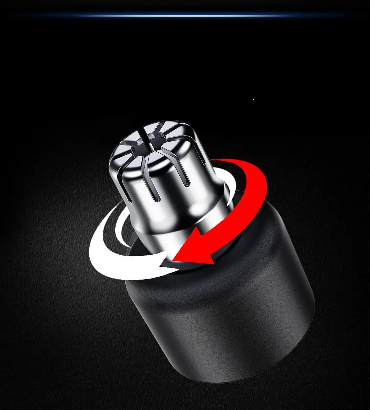 2024 New Xiaomi Mijia Nose Hair Trimmer USB Charging LED Display High Quality Electric Portable Men Mini Nose Hair Clipper