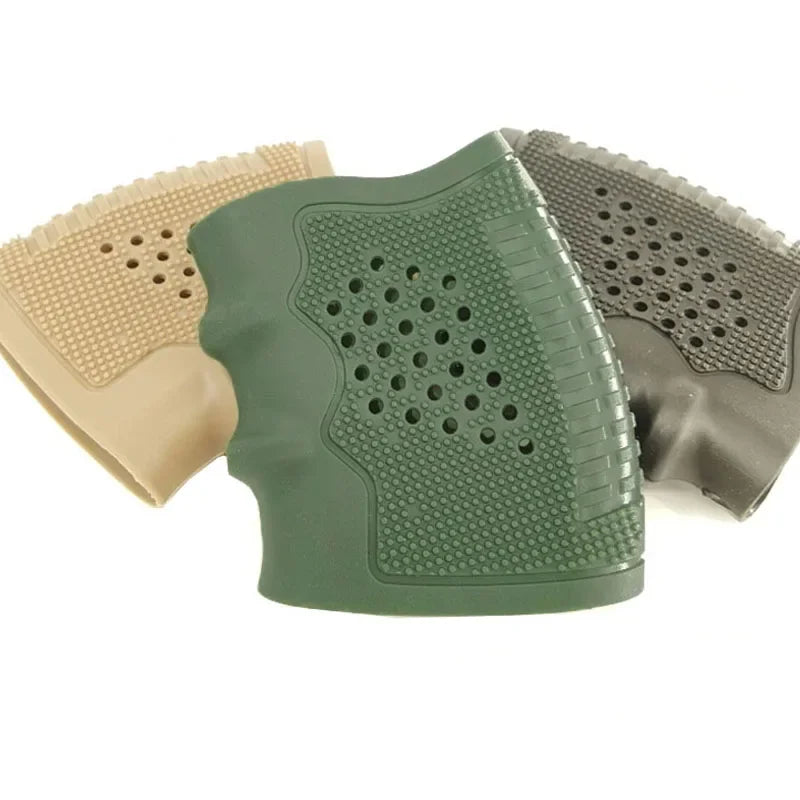 Glove Cover Sleeve Anti Slip For Most Of Glock 17 19 Handgun Hunting Accessories Tactical Pistol Rubber Grip Holster Magazine