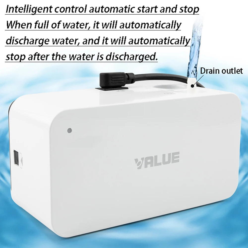 110V/220V Air Conditioner Drainage Pump Automatic Ultra-quiet Condensate Removal Lift Pumps For 1-3P On-hook Air Conditioner