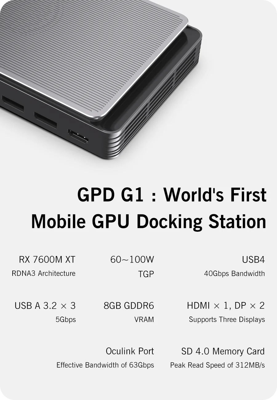 GPD WIN Max 2 2025 10.1 Inch AMD AI 9 HX 370/8840U Windows11 Gaming PC Laptop Notebook Portable Game Computer 64GB RAM 2TB Nvme