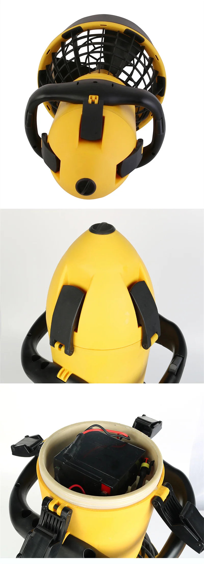 Two Speed Electric Underwater Scooter Water Propeller Diving Equipment Underwater Bike Suitable For Marine Pool Sports 500W