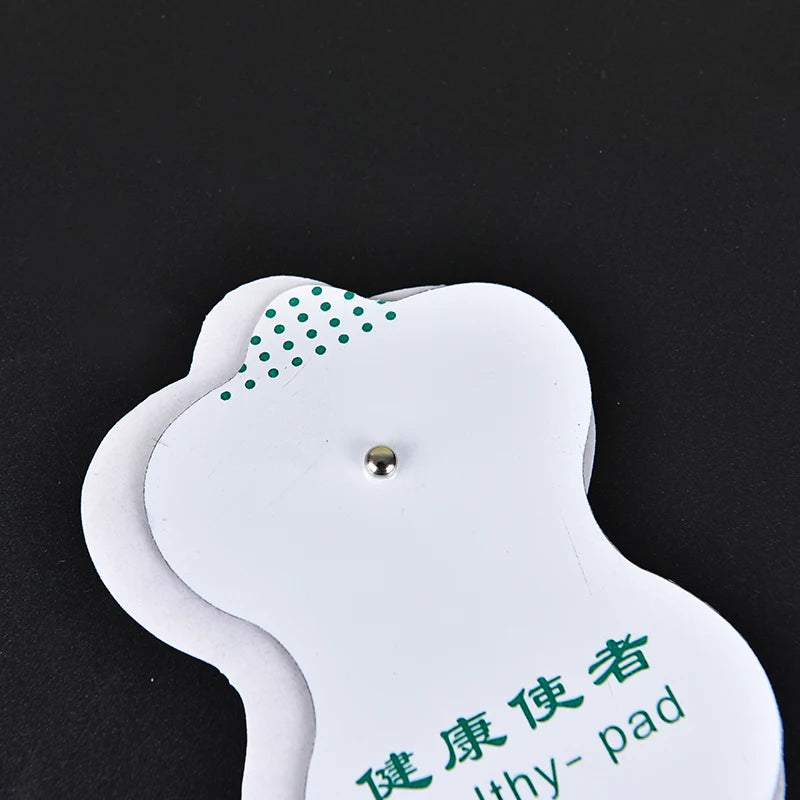 10PCS Healthy Pad Electrode Massage Pads Cable for Digital Tens Acupuncture Device Body Massager Therapy Machine