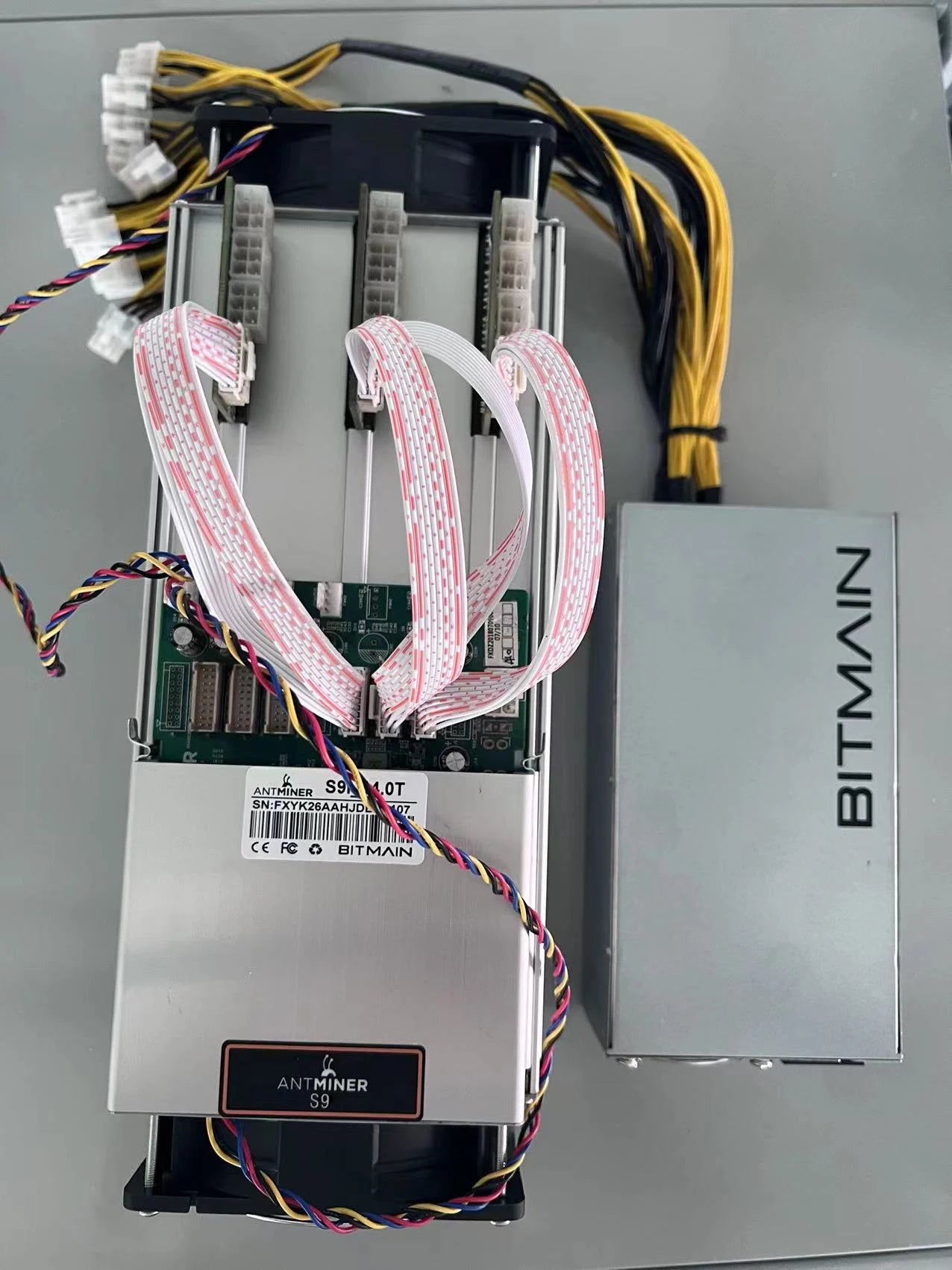 Antminer S9i 14Th/s with Bitmain PSU Bitmain S9i 14T Bitcoin Miner 1350W BTC ASIC Miner BTC BCH Mining Machine Than S9 S9j 13.5T