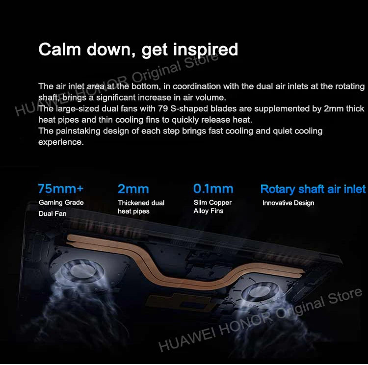 HUAWEI MateBook 16 Laptop AMD Ryzen R5-5600H/R7-5800H 16GB 512GB Notebook Radeon Graphics 16-inch 2.5K Eye Protection Computer