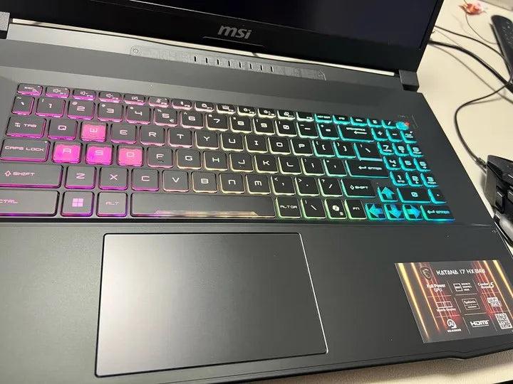 2025 MSI Katana 17 HX Gaming Laptop 17.3 Inch 2.5K QHD 240Hz IPS Screen Netbook i9-14900HX 32GB 2TB RTX5060 Notebook Computer PC