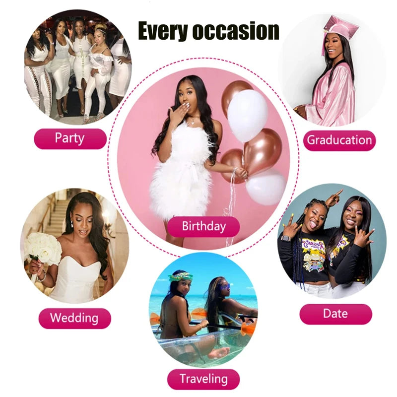 16 Inch Ombre Brown Blonde Lace Front Wig High Quality Synthetic Lace Front Wig Cosplay Daily Party Use Ready to Wear Wave Bob