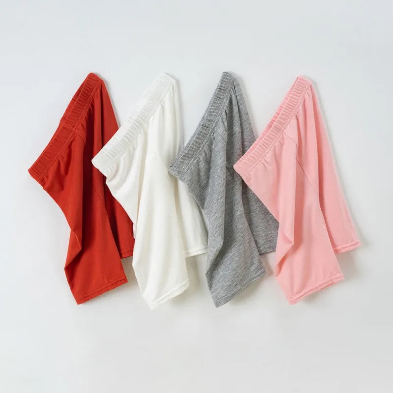 Girls Shorts Summer Capris for Kids Children Leggings Modal Anti Light Safety Pants for Baby Teenager Underwear Clothing 2024