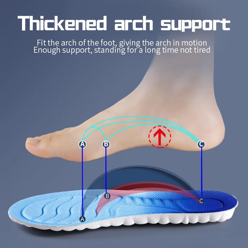 4D Insoles Soft Breathable